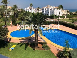 Spectacular front line penthouse for sale in Oliva Nova