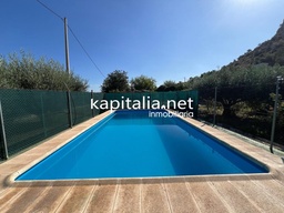 COUNTRY HOUSE WITH LAND, POOL AND ELECTRICITY, FOR SALE IN XATIVA